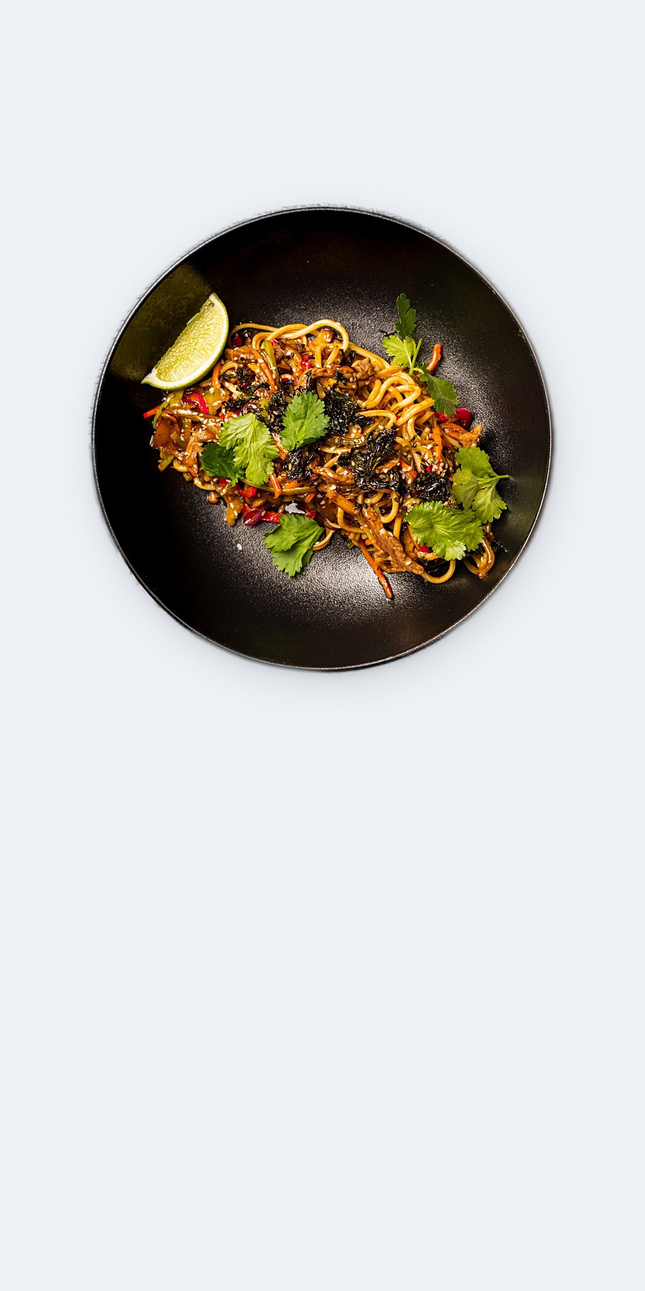 Wok makaronai su vištiena